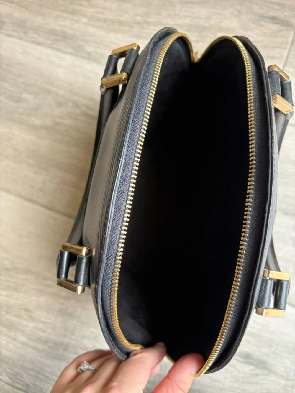 Louis Vuitton vintage black